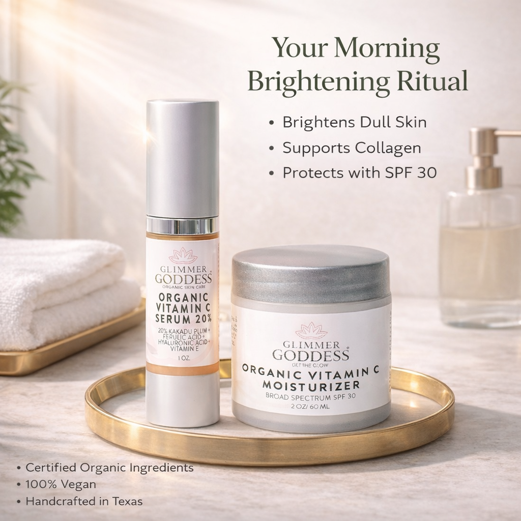 Organic Vitamin C Serum & SPF 30 Moisturizer Duo 4 Organic Vitamin C Serum & SPF 30 Moisturizer Duo - Image 2