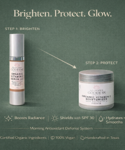Organic Vitamin C Serum & SPF 30 Moisturizer Duo 11 Organic Vitamin C Serum & SPF 30 Moisturizer Duo