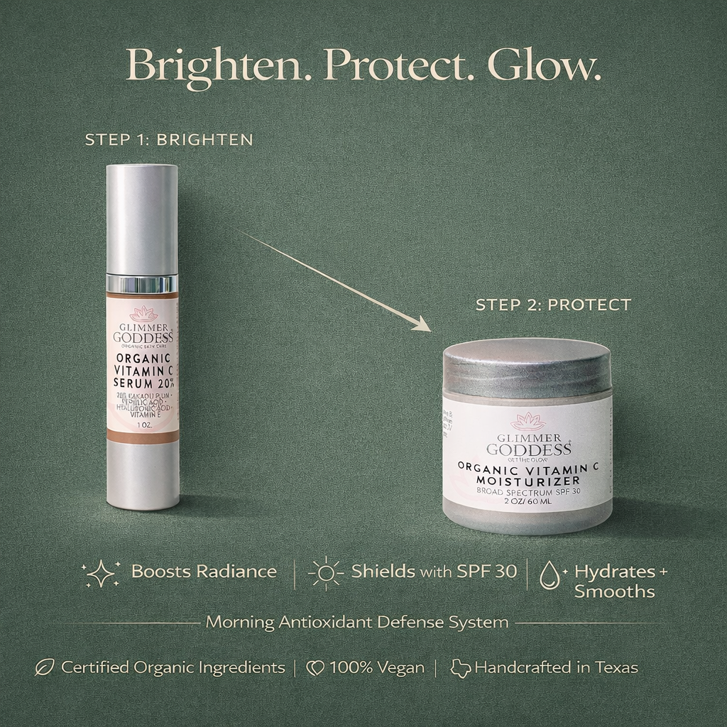 Organic Vitamin C Serum & SPF 30 Moisturizer Duo 7 Organic Vitamin C Serum & SPF 30 Moisturizer Duo - Image 5